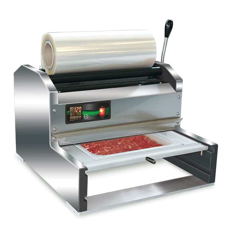 Lavezzini Packmatic 400 Schalenversiegler Thermosiegler Edelstahl