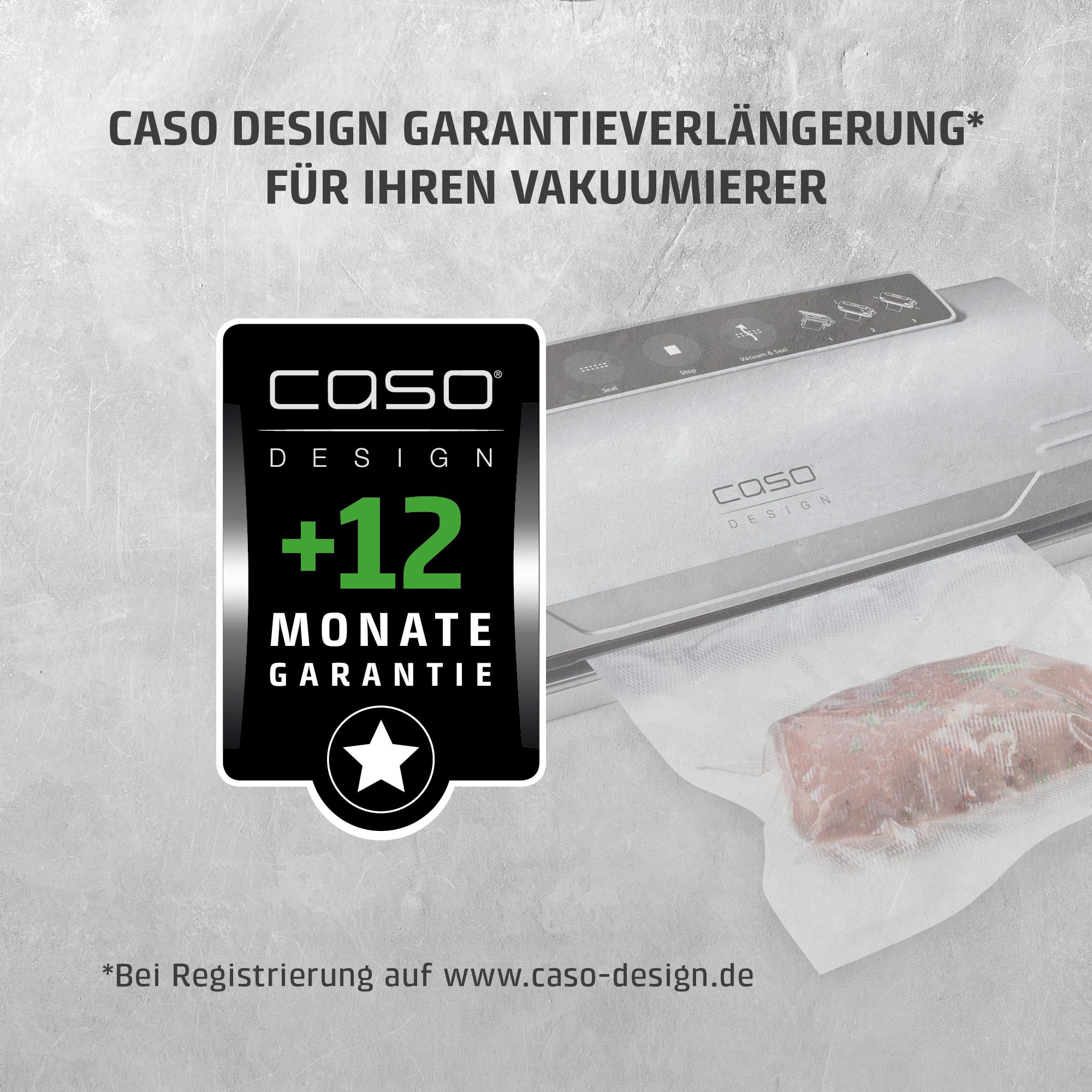 Caso HC170 Vakuumiergerät 9 l/min 30 cm Naht