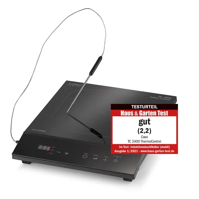 Caso Induction hobs TC2400 Induktionskochfeld 2400W Sous Vide