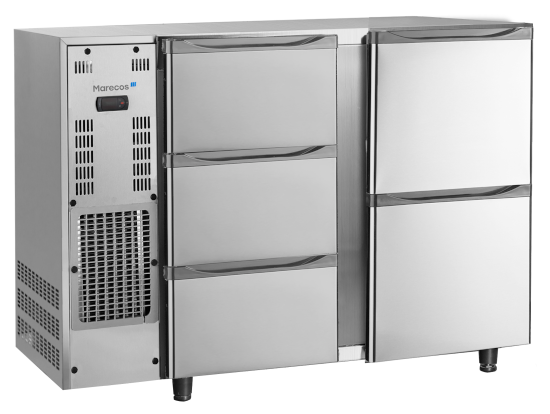 Marecos Kit Gavetas Frigobares Schubladenset Inox