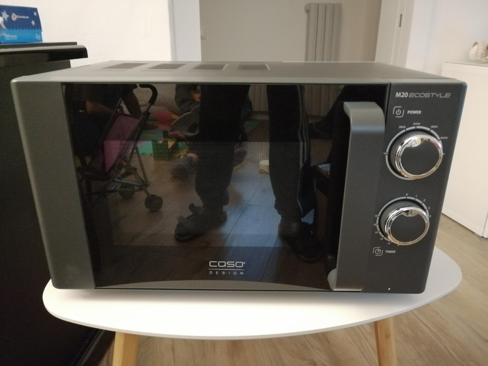 CASO M20 Ecostyle Mikrowelle 20 L 700 W anthrazit