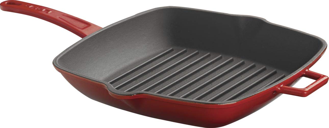 Lava Signature LVPGT2828K0R Grillpfanne 28 cm Rot Gusseisen