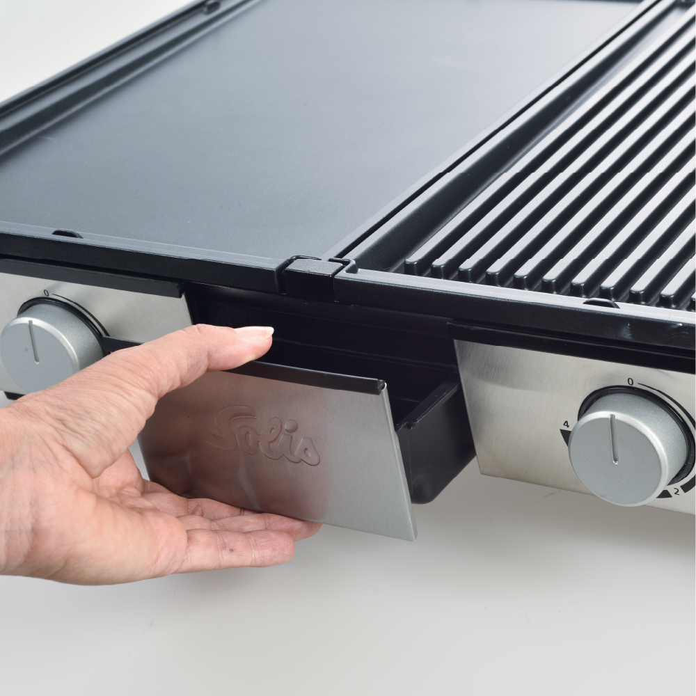 Solis Deli Grill Tischgrill PFAS-frei abnehmbare Platten