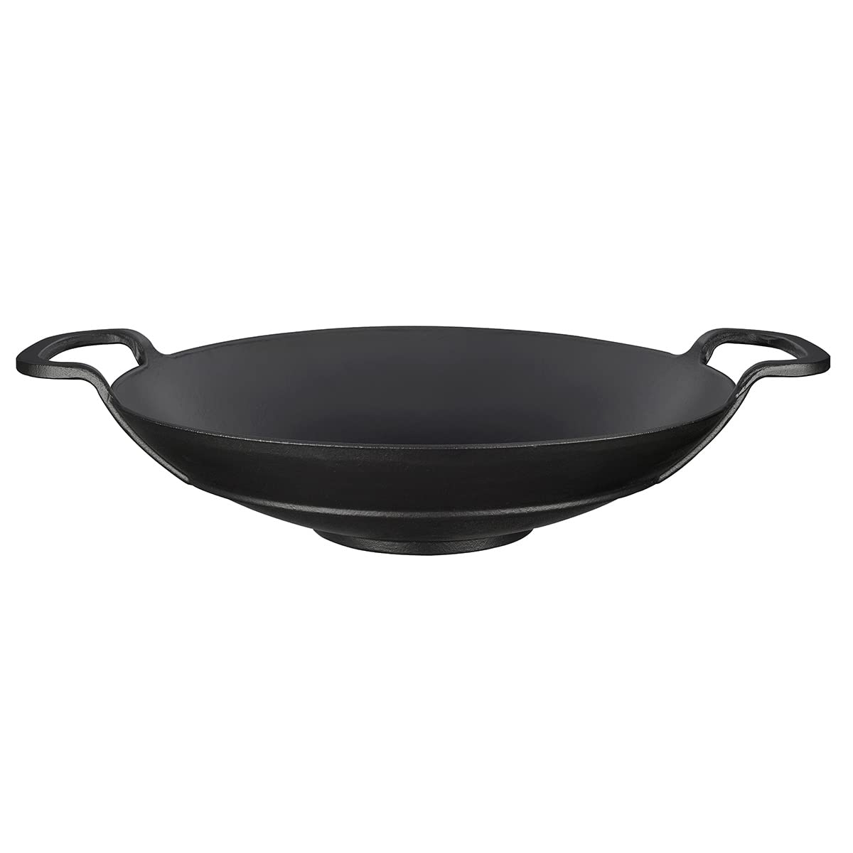Lava Signature Wokpfanne 38 cm Burgund Gusseisen