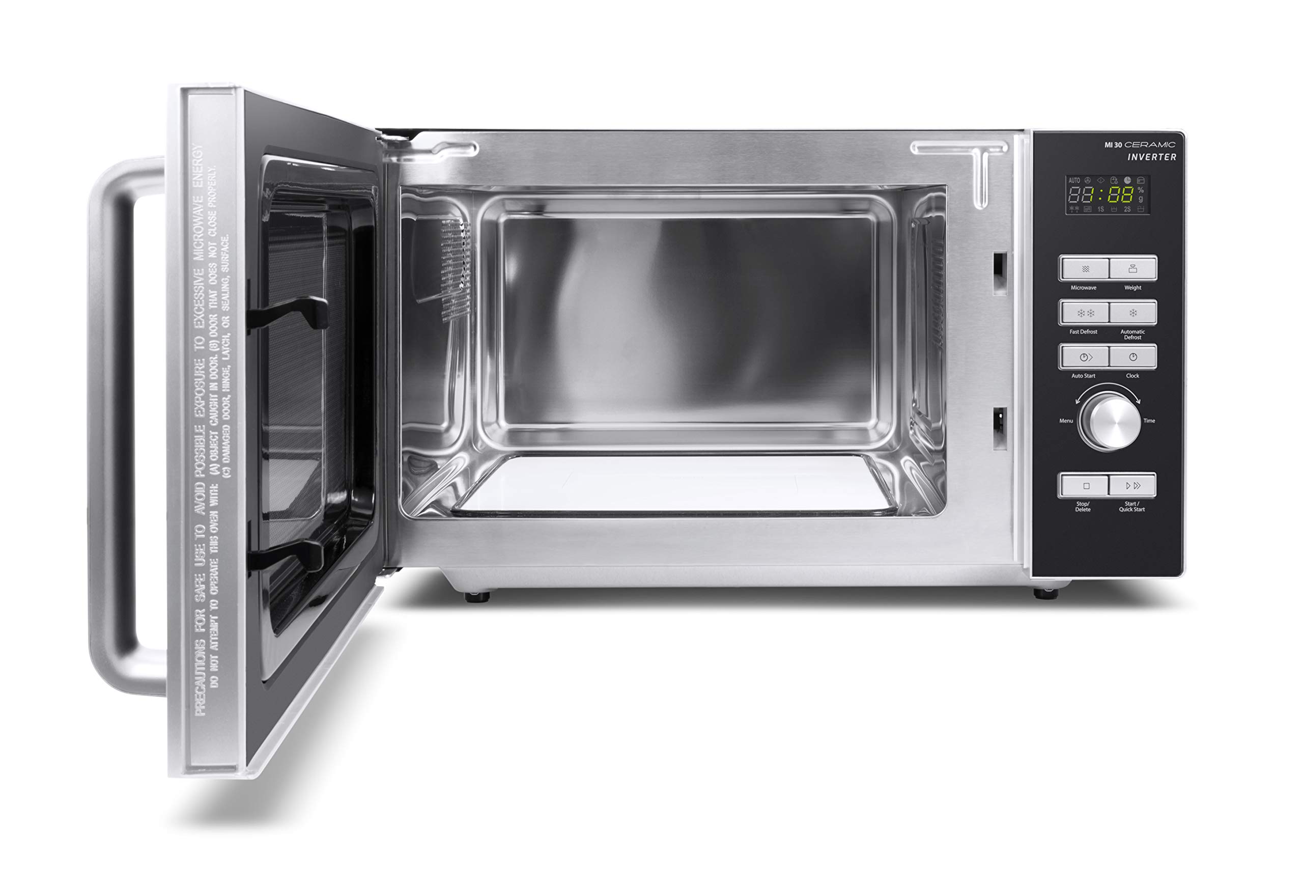 CASO MI 30 Ceramic Mikrowelle 30 L 1000 Watt Edelstahl