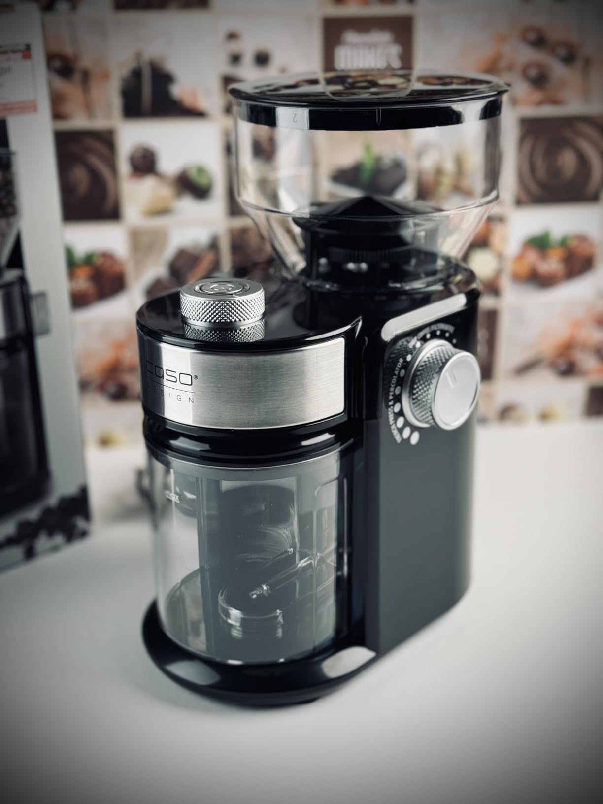 CASO Barista Crema Kaffeemühle elektrisch 150 Watt Edelstahl