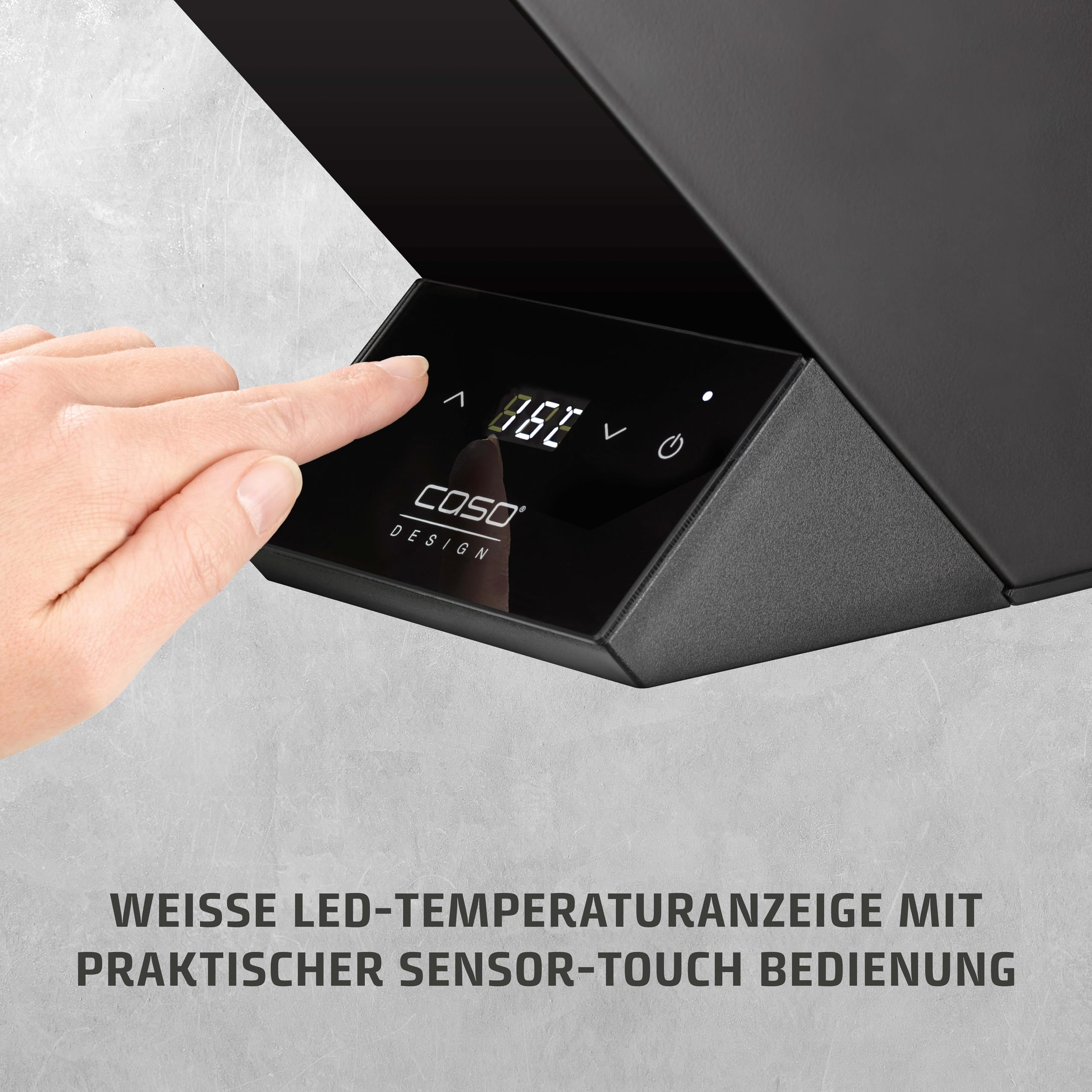 Caso WineCase One Black Weinkühler 5-18°C