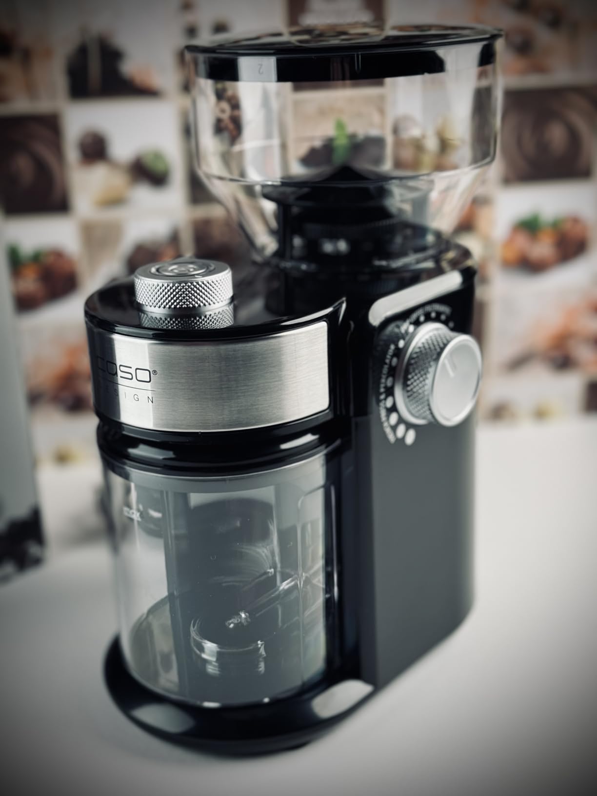 CASO Barista Crema Kaffeemühle elektrisch 150 Watt Edelstahl