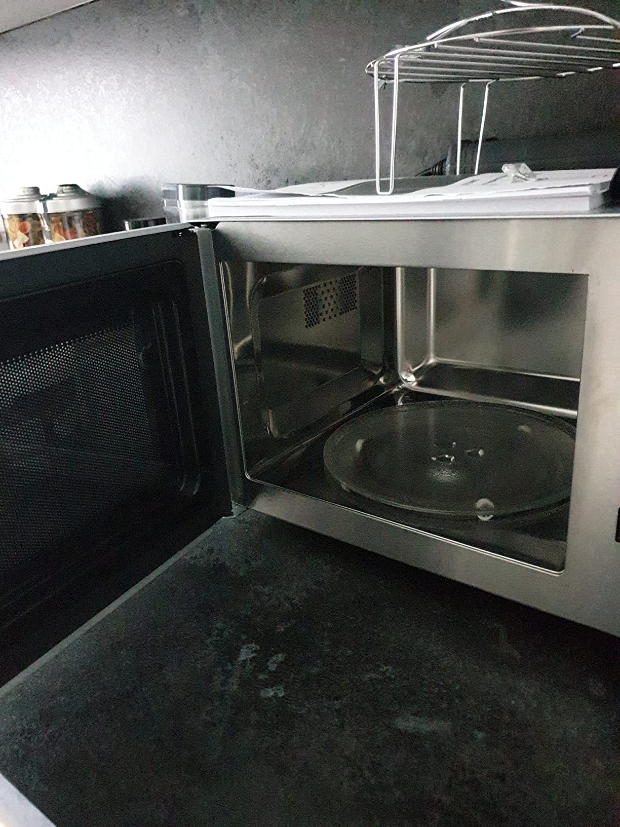 CASO SMG 20 Mikrowelle mit Grill 20L 800W Edelstahl