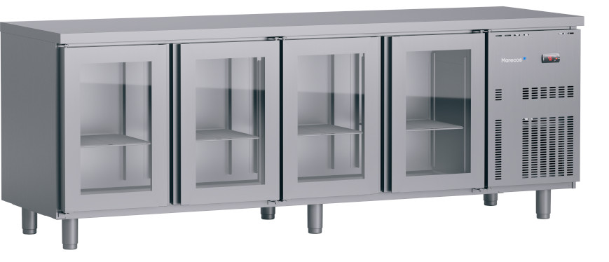 Marecos RCS 4 PV Softline Kühltheke 314L Edelstahl