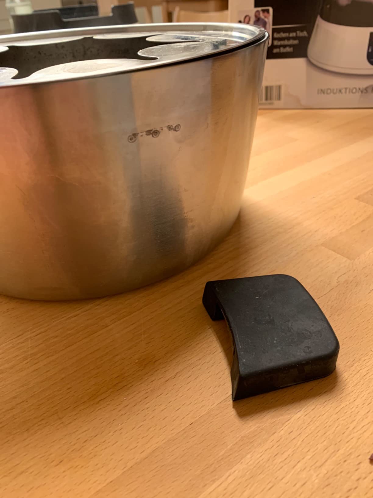 Caso Induktions Fondue 8 Personen Schwarz