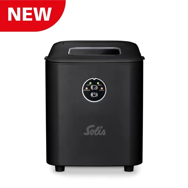 Solis Ice Cube Express Eiswürfelmaschine Schwarz 12kg/Tag