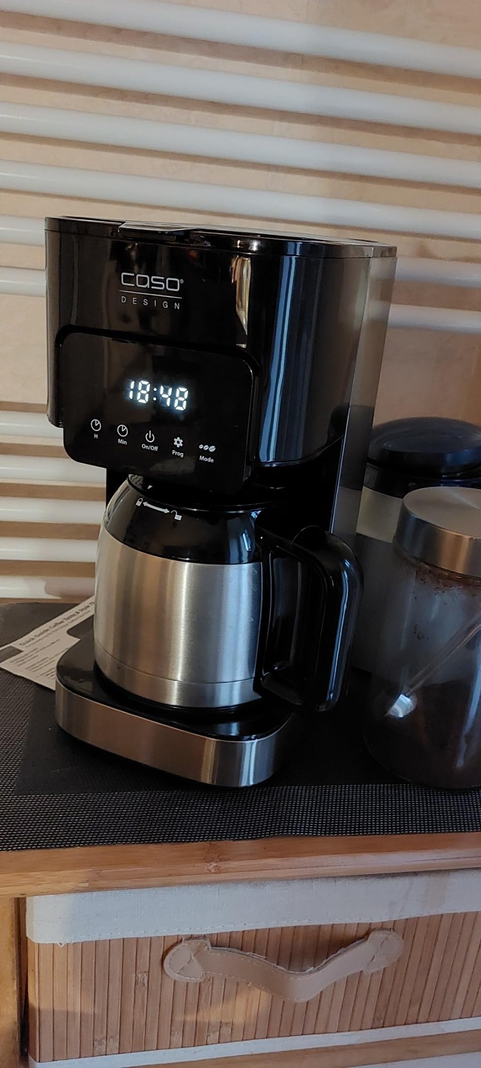 Caso Coffee Taste&Style Thermo Kaffeemaschine 1,2 L