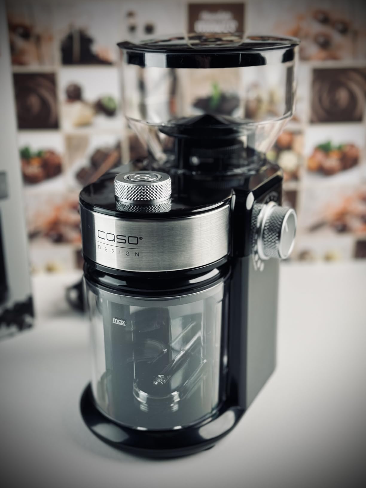 CASO Barista Crema Kaffeemühle elektrisch 150 Watt Edelstahl