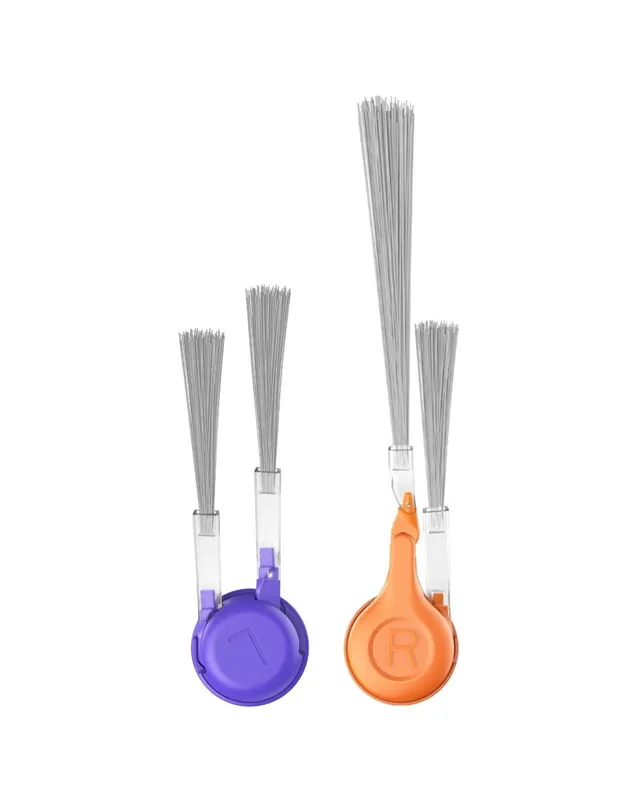Solis Narwal Flow Anti-Tangle Seitenbürste 2 Stück