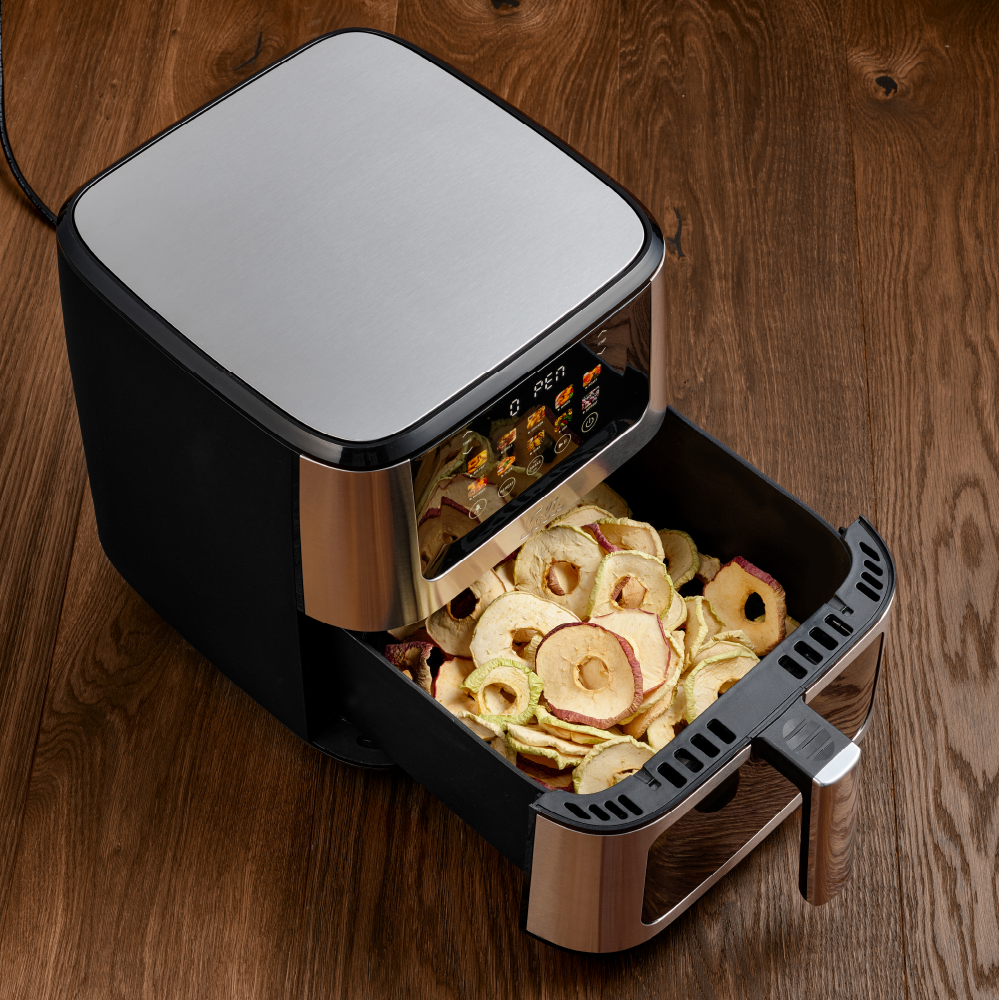 Solis Air Fry & Dry XL Heißluftfritteuse Silber 7,5 L