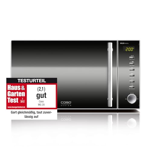 CASO M 20 Electronic Mikrowelle 20L 800W Edelstahl