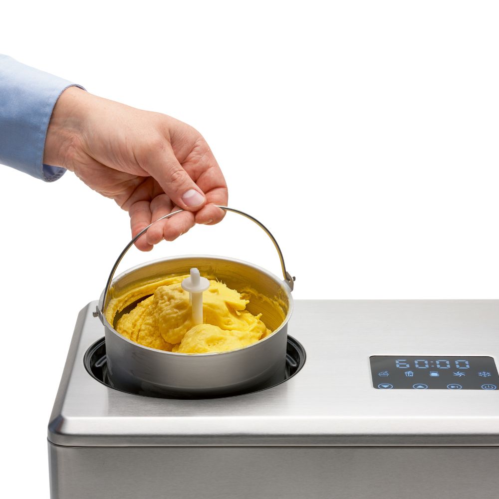 Solis Gelateria Pro Touch 3in1 Eismaschine Edelstahl