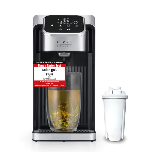 CASO HW 770 Advanced Heißwasserspender 2600W Filter
