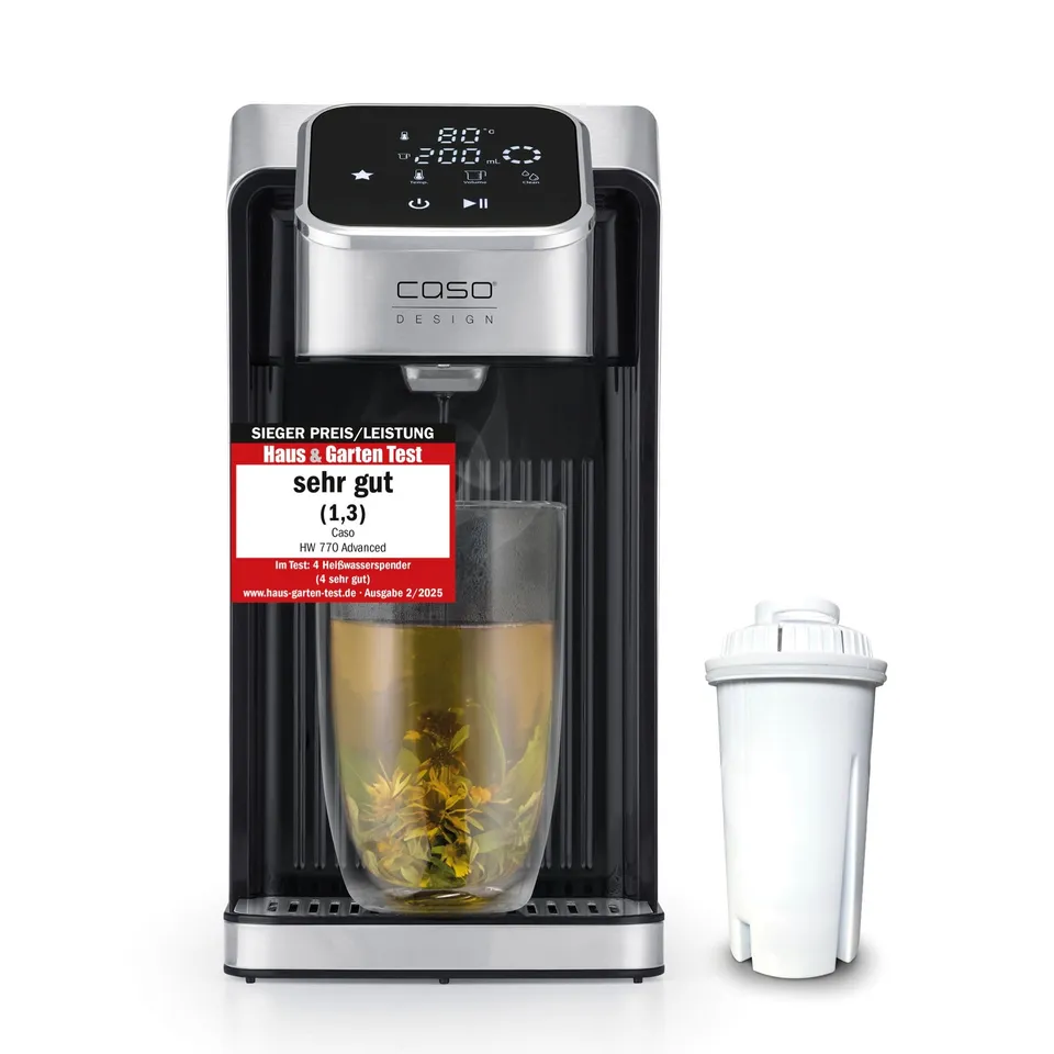 CASO HW 770 Advanced Heißwasserspender 2600W Filter