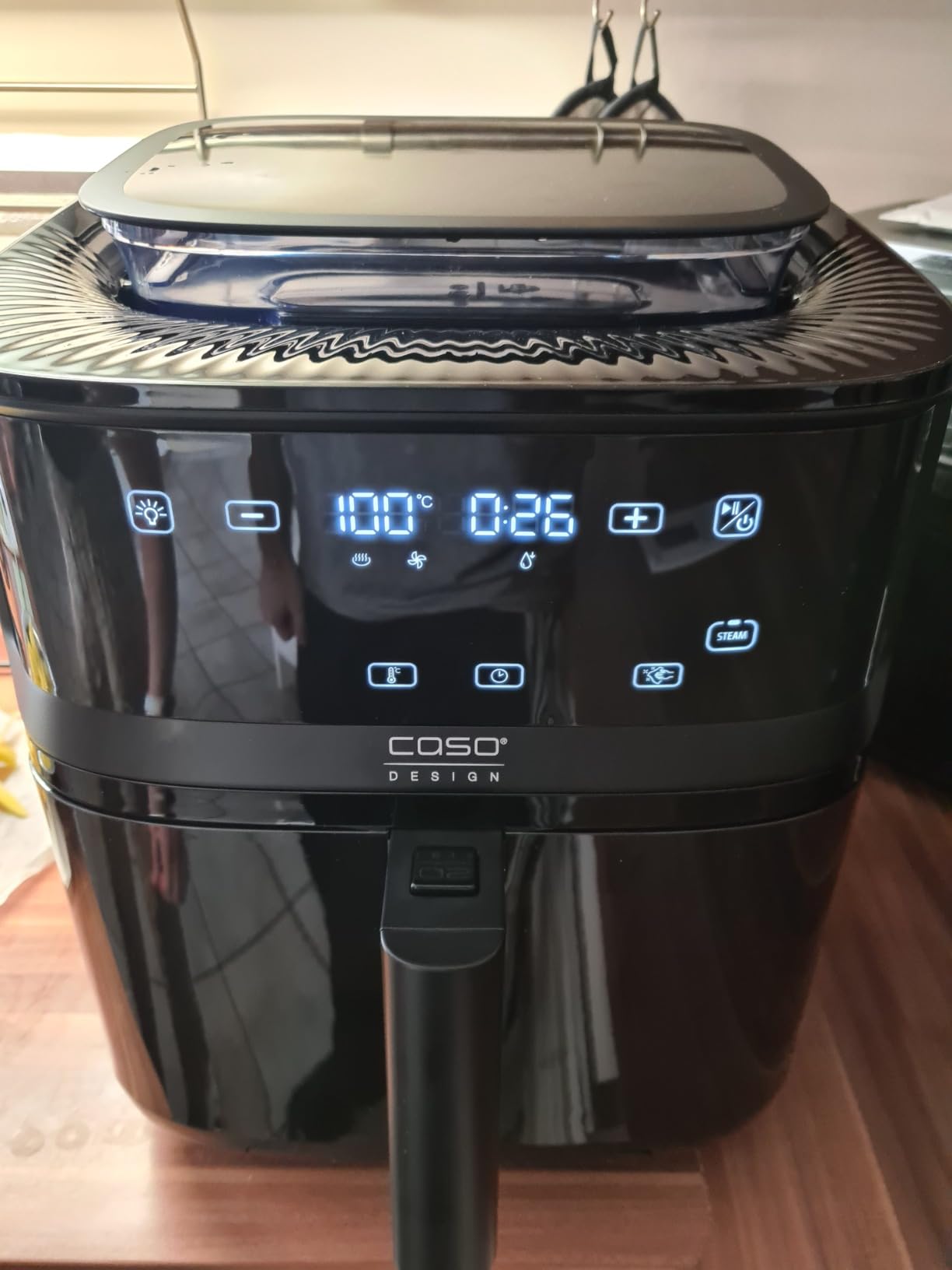 CASO AirFry & Steam 700 Heißluftfritteuse 7 Liter Dampf