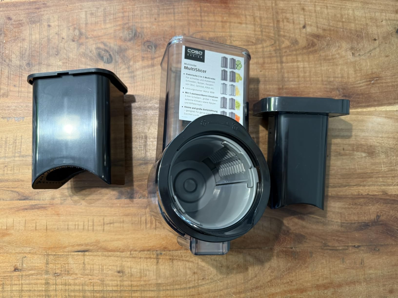 CASO MultiSlicer Multireibe 5-in-1 80 Watt elektrisch
