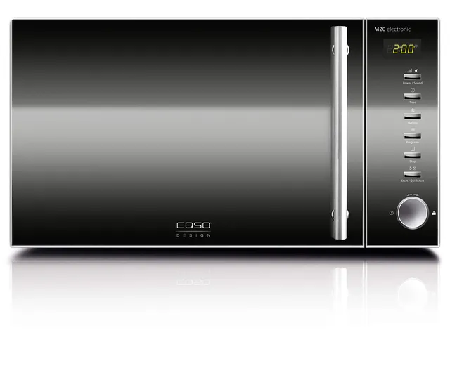 CASO M 20 Electronic Mikrowelle 20L 800W Edelstahl