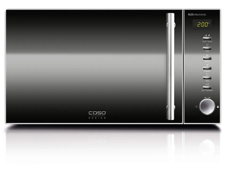 CASO M 20 Electronic Mikrowelle 20L 800W Edelstahl