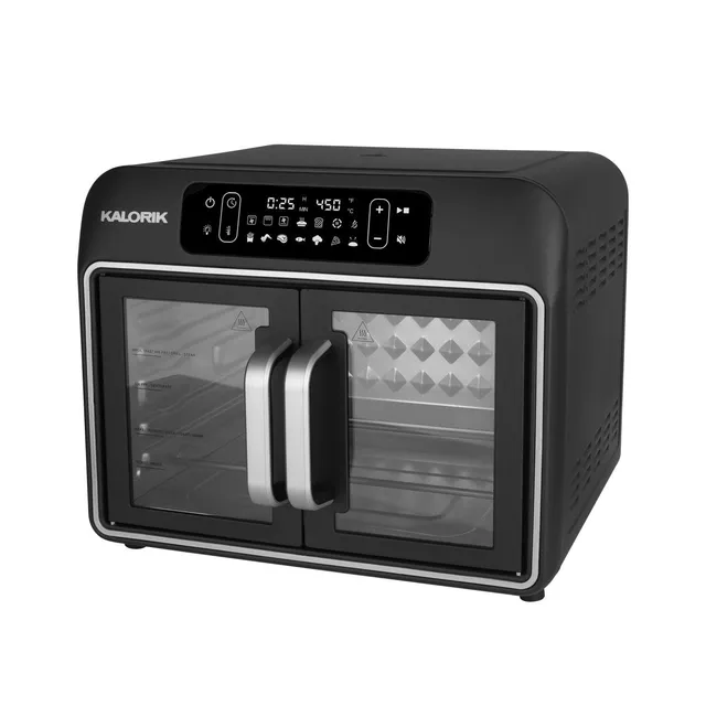 Kalorik Designer Series 26 QT Heißluftfritteuse Schwarz 26 L