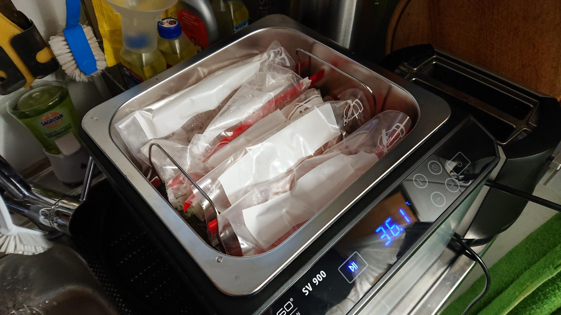Caso SV 900 Sous Vide Garer Center 30-90°C 5 Portionen