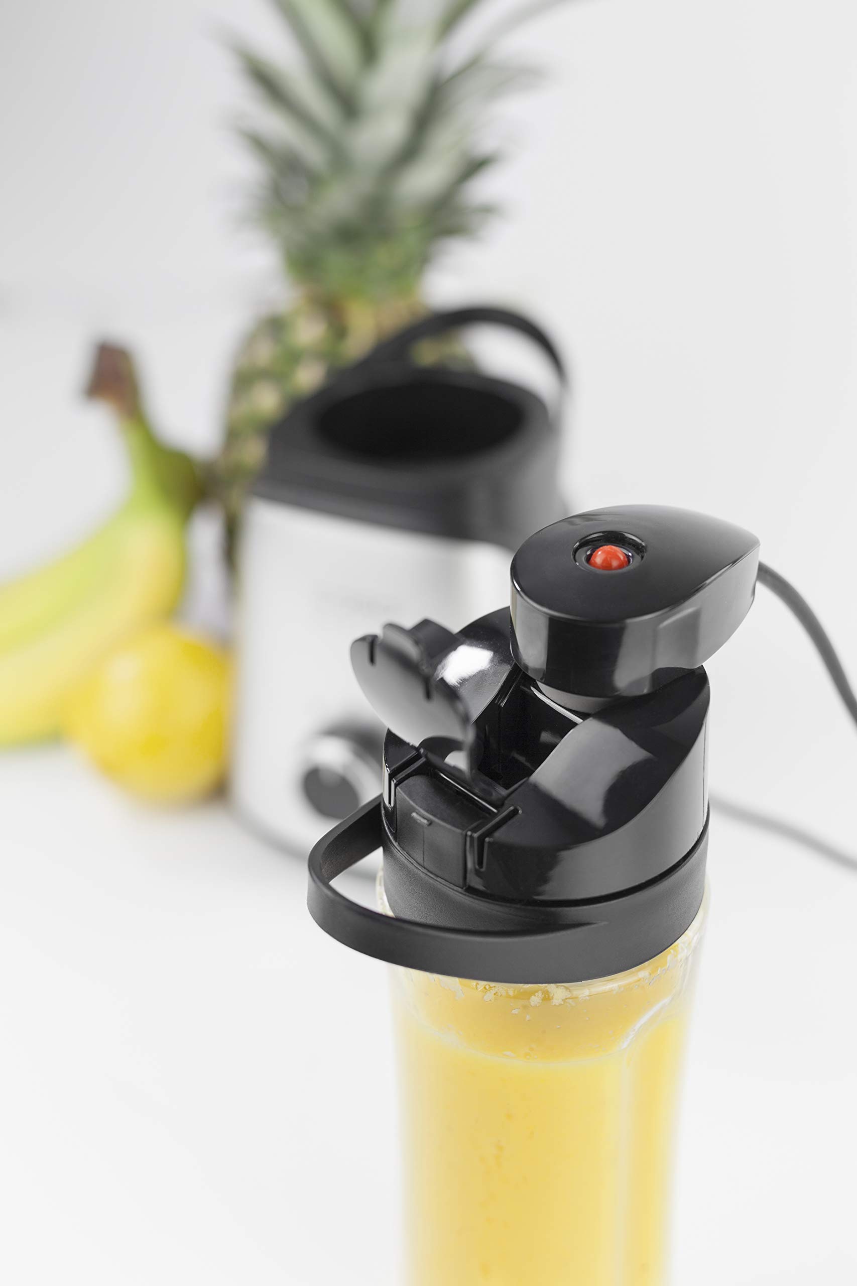 Caso B300 VacuServe Vakuum-Mixer mit 2 Flaschen + Zerkleinerer