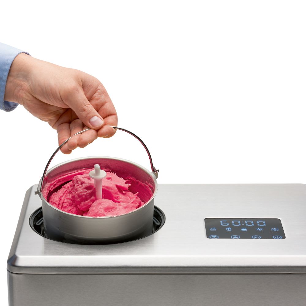 Solis Gelateria Pro Touch 3in1 Eismaschine Edelstahl