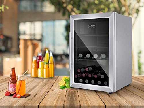 Caso Barbecue Cooler Getränkekühlschrank 63 L Edelstahl