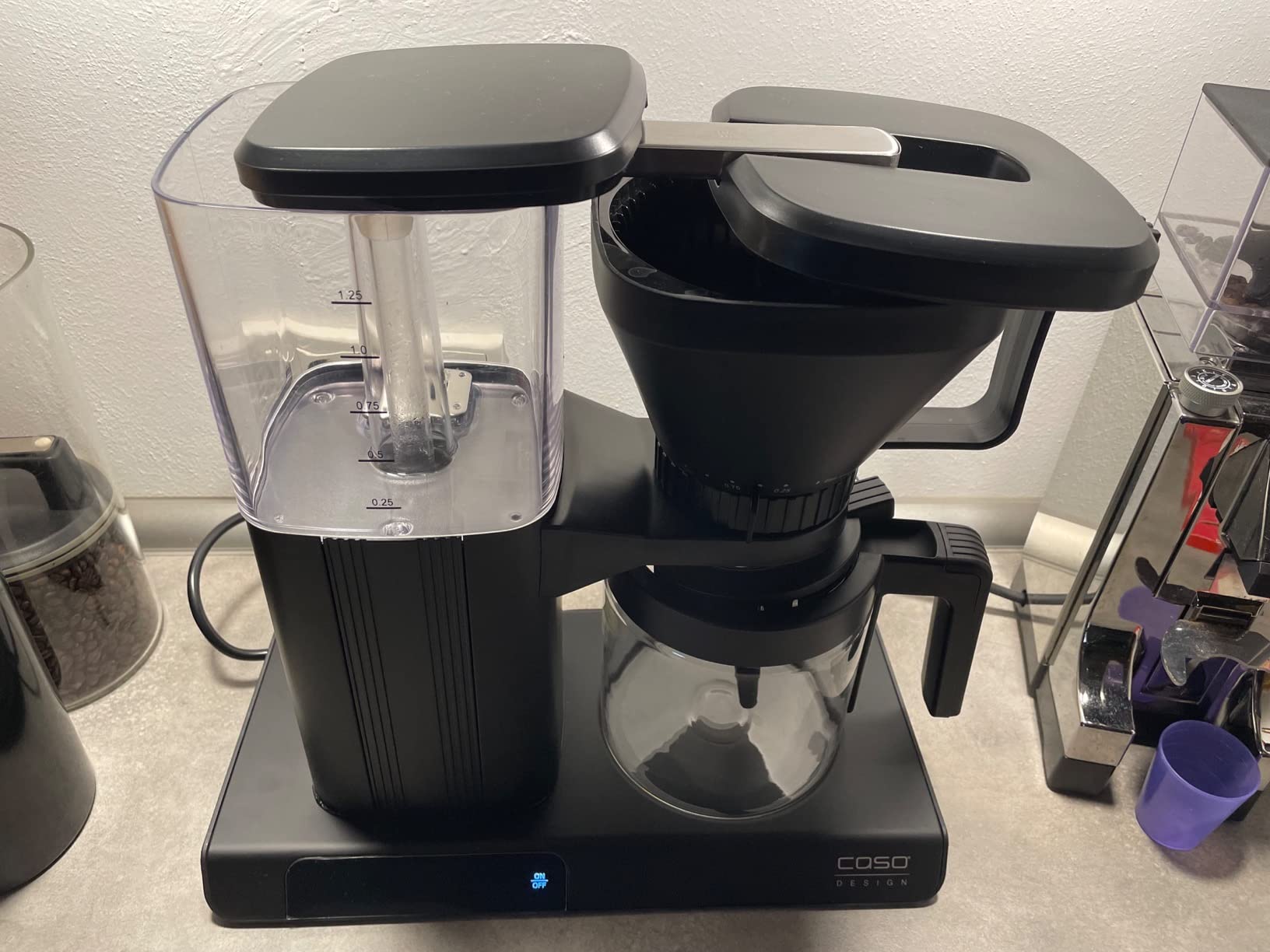 Caso Aroma Sense Kaffeemaschine Permanentfilter Edelstahl