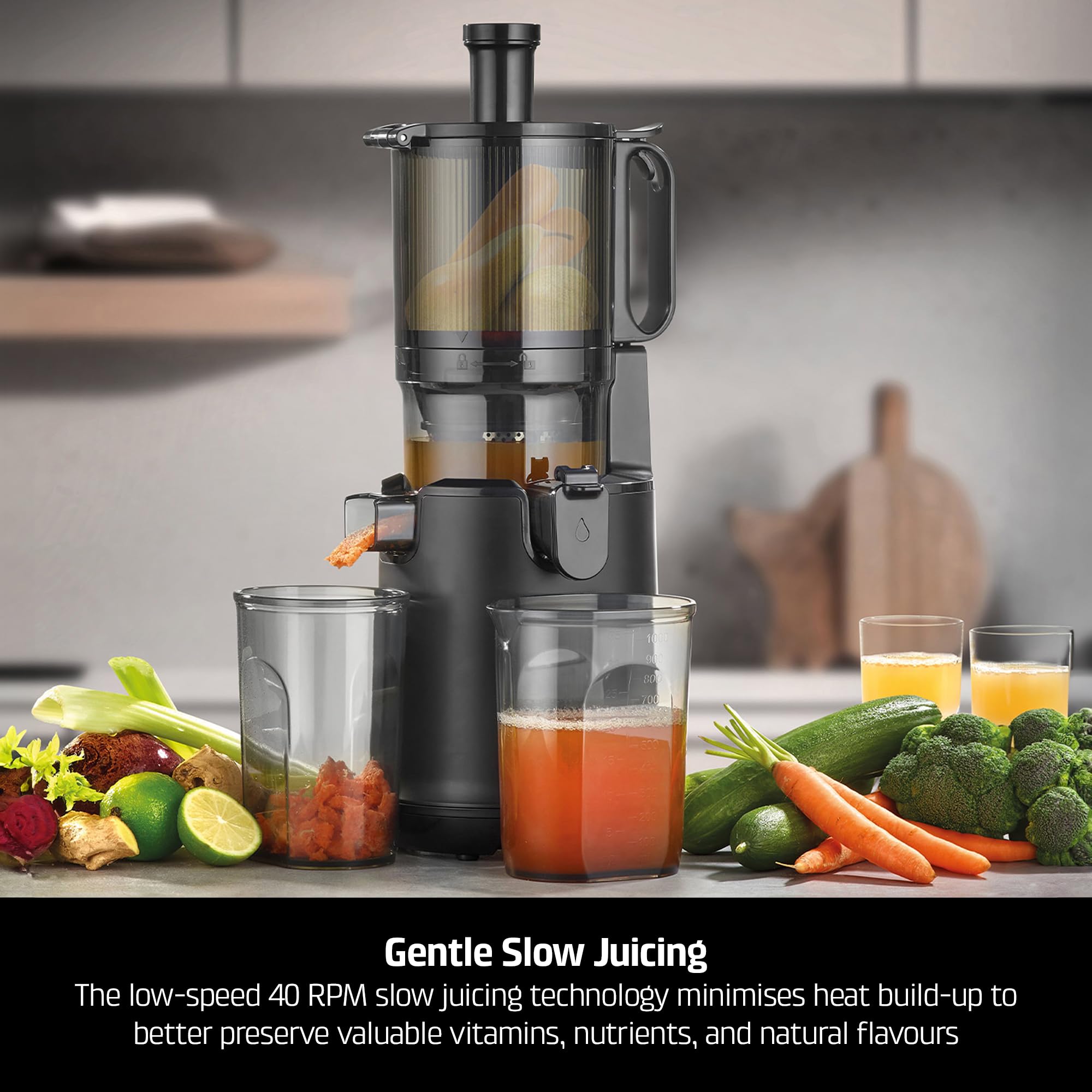 CASO Juice Fit Pro Slow Juicer 250 W 40 U/min