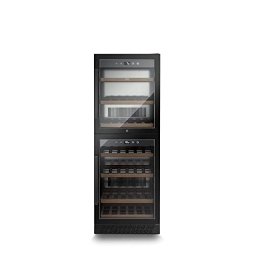 Caso WineChef Pro 126 Weinkühlschrank 126 Flaschen schwarz