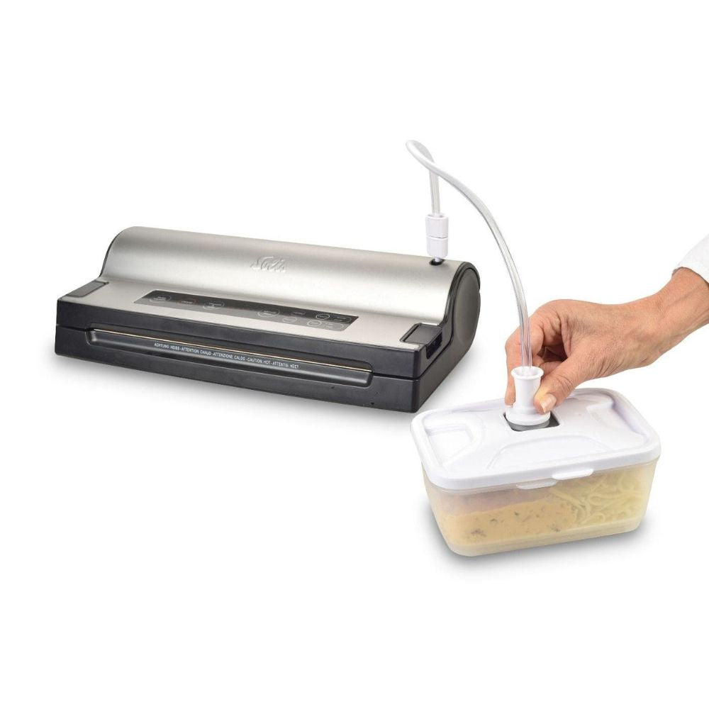 Solis Vac Prestige Vakuum-Lunchboxen 2x 600ml mikrowellenfest