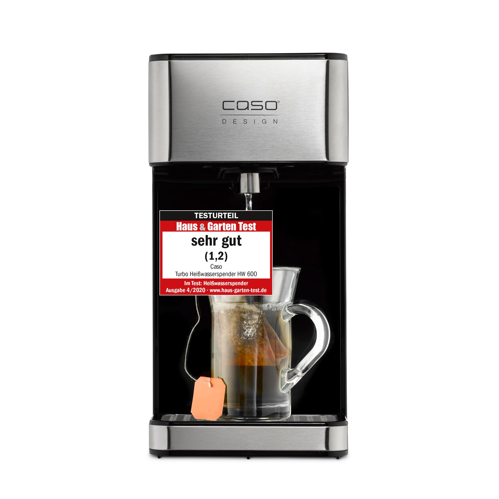 Caso Beverage HW 600 Heißwasserspender 2,7L Edelstahl 2600W