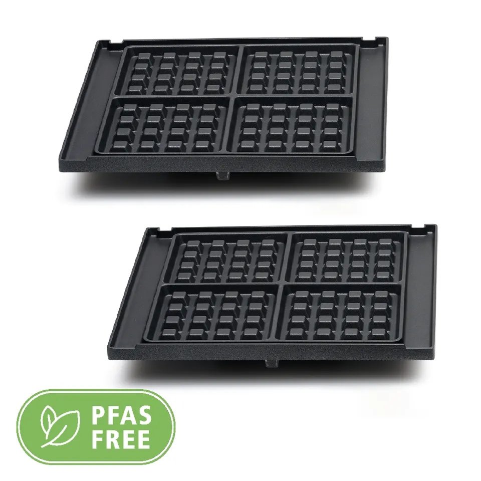 Solis Contact Grill Pro Waffelplatten 2 Stück PFAS-frei