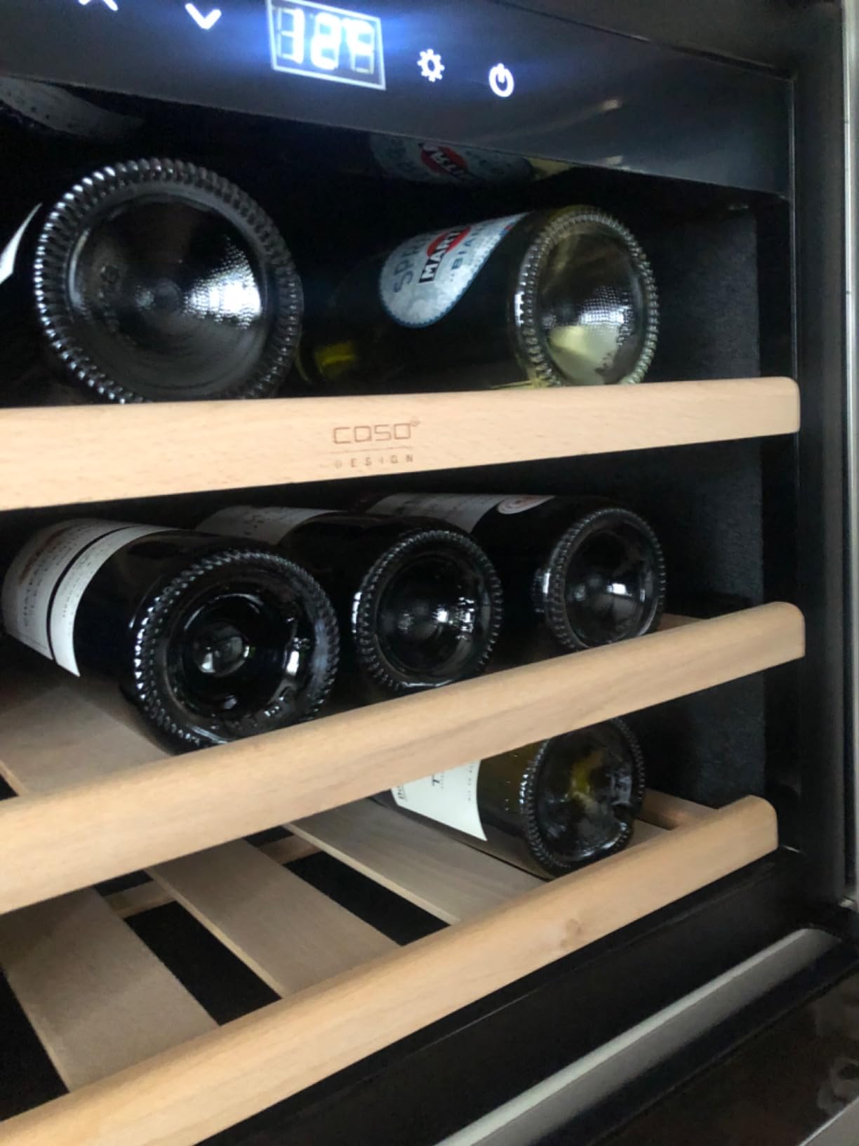 CASO WineSafe 18 EB Einbauweinkühlschrank 18 Flaschen