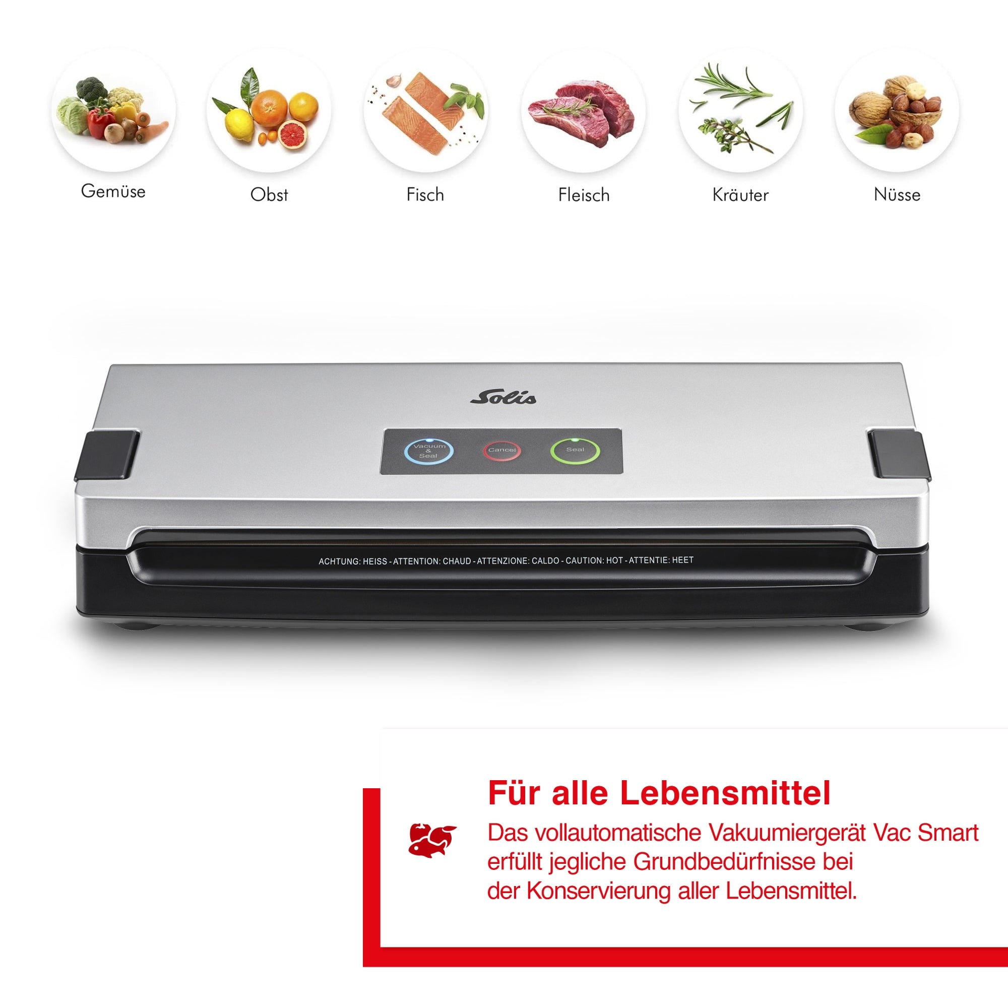 Solis Vac Smart 577 Vakuumierer vollautomatisch