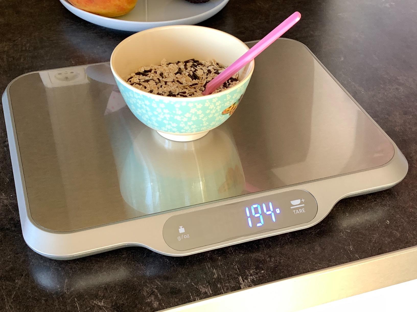 Caso Slim Küchenwaage 5 kg mit 1-g-Einteilung