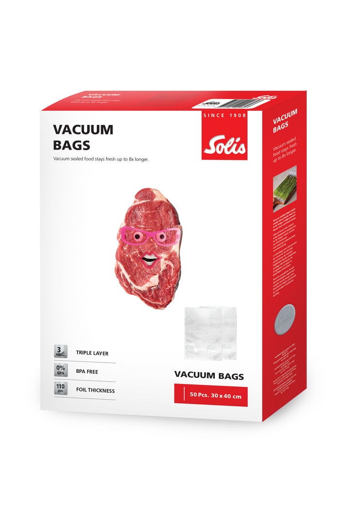 Solis Vac Prestige Vakuumbeutel 30x40 cm 50 Stück