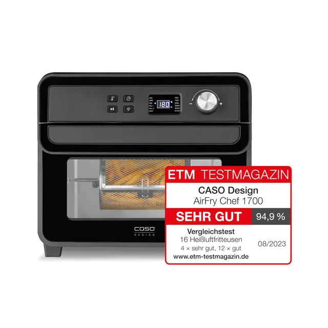 CASO AirFry Chef 1700 Heissluftfritteuse 22 Liter 1700W
