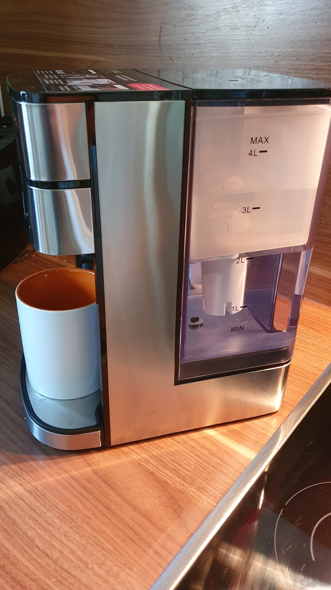 Caso PerfectCup 1000 Pro Heißwasserspender 4 Liter Edelstahl