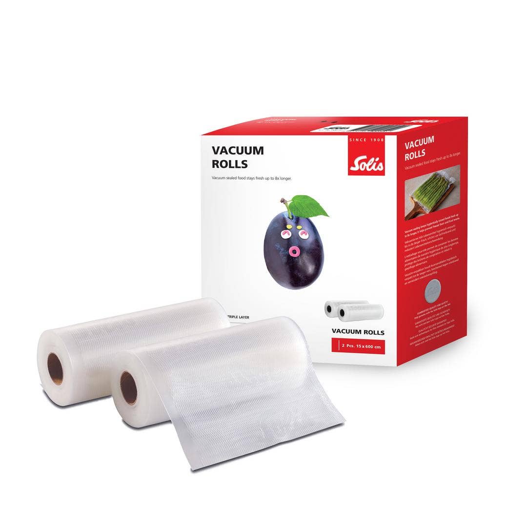 Solis Vac Prestige Vakuumrollen 15x600cm 2 Rollen