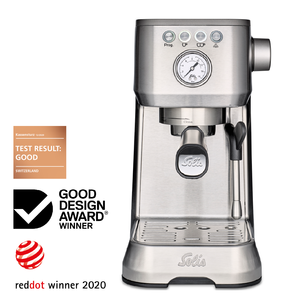 Solis Barista Perfetta Plus 1170 Siebträger Silber Manometer