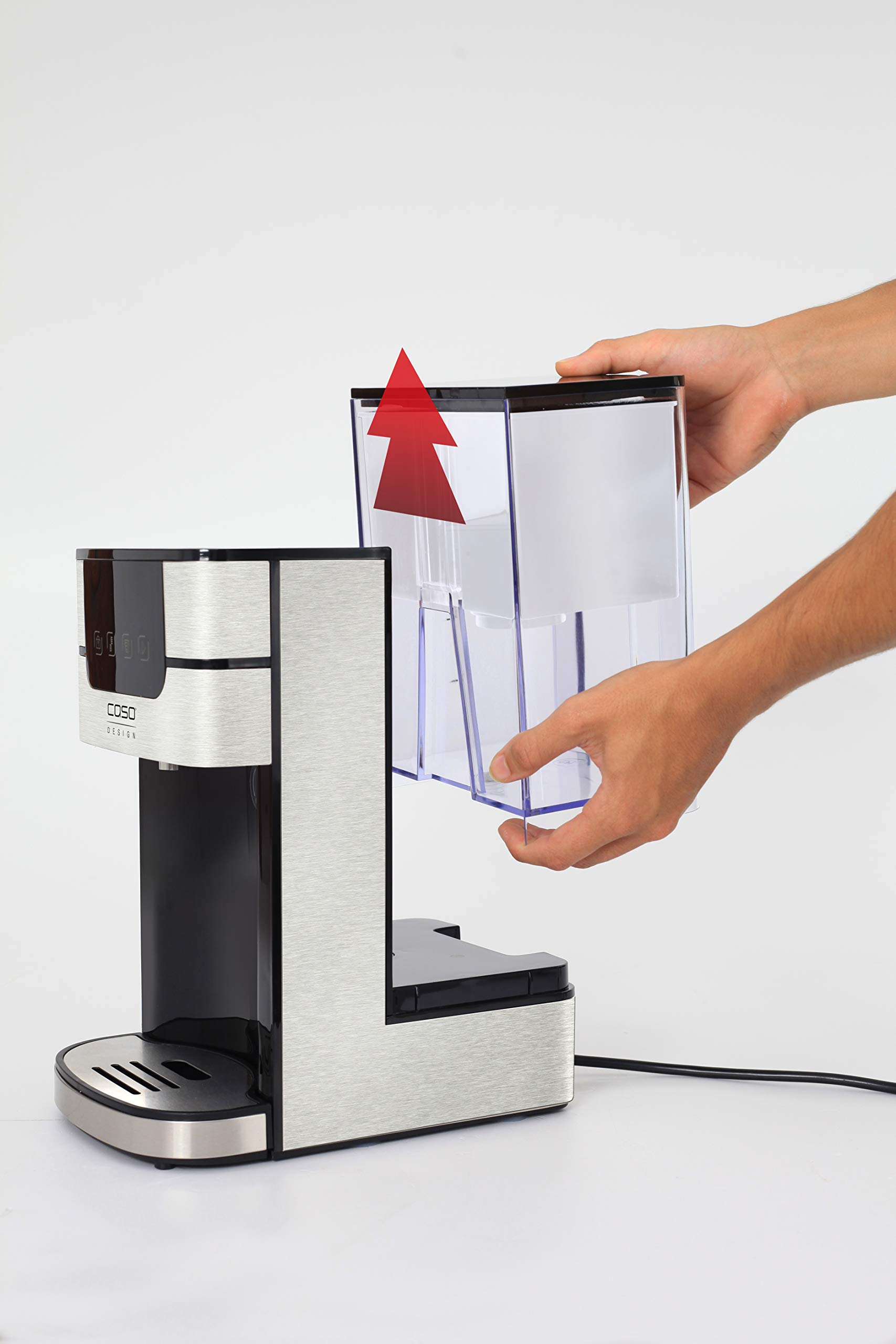 Caso PerfectCup 1000 Pro Heißwasserspender 4 Liter Edelstahl