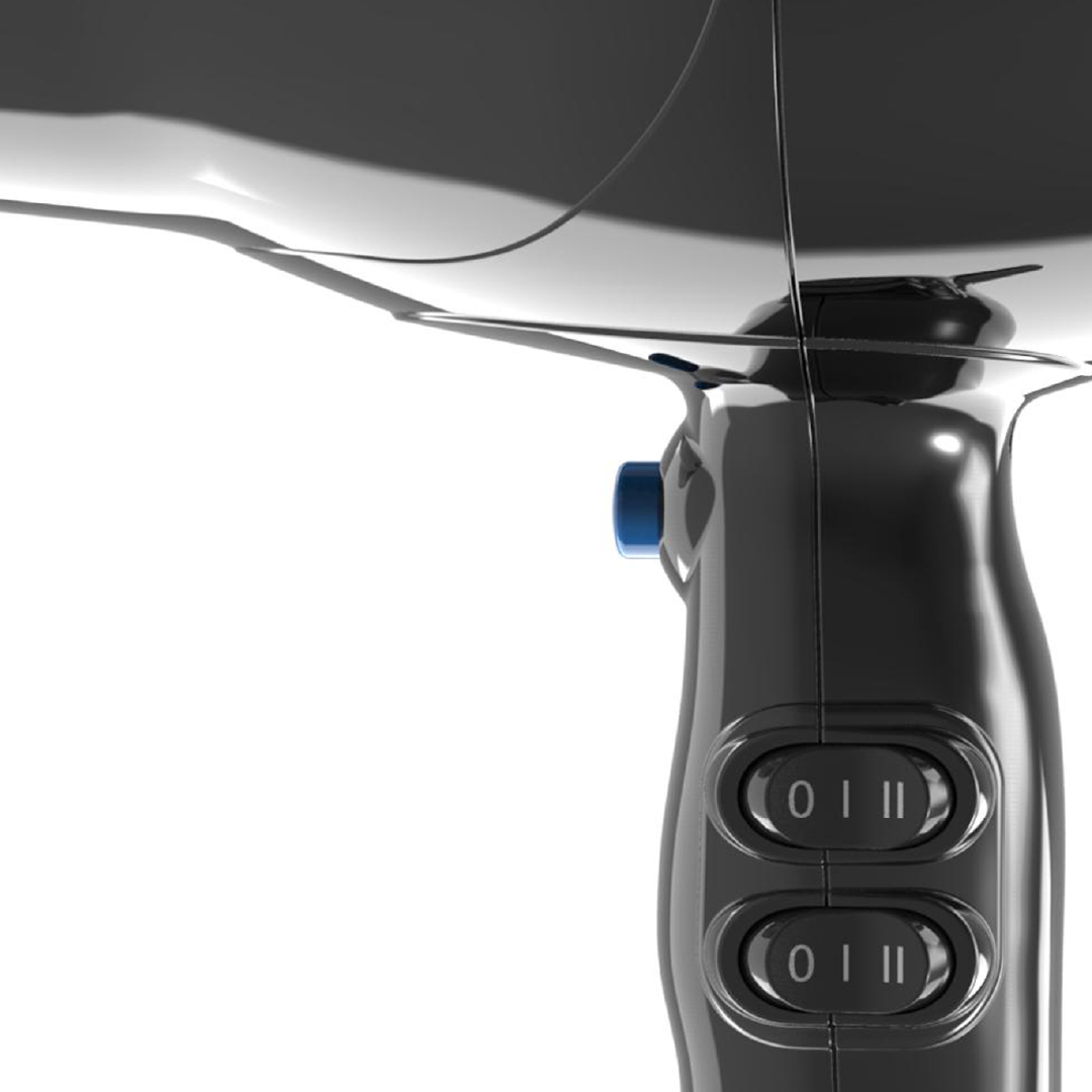 Solis Swiss Perfection 360 ionicPRO Haartrockner Schwarz