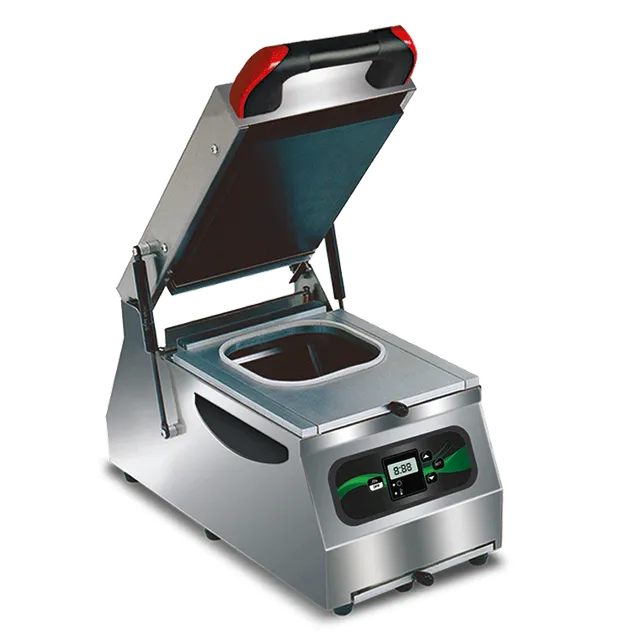 Lavezzini Thermosealer SV 300 Schalensiegelgerät Edelstahl